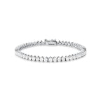 PULSEIRA RIVIERA COM CRISTAIS REDONDOS