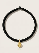 COLAR TECIDO CRISTAL AMARELO